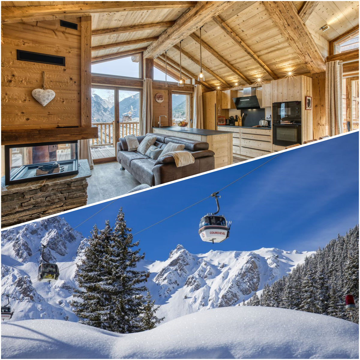 Luxury winter escape in Courchevel