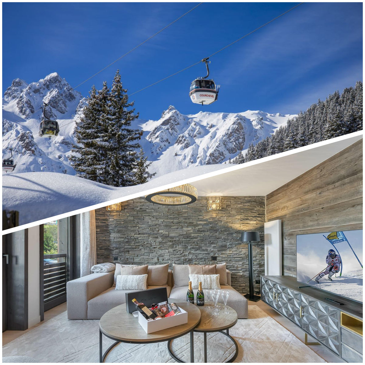 LUXURIOUS SKI TRIP IN COURCHEVEL