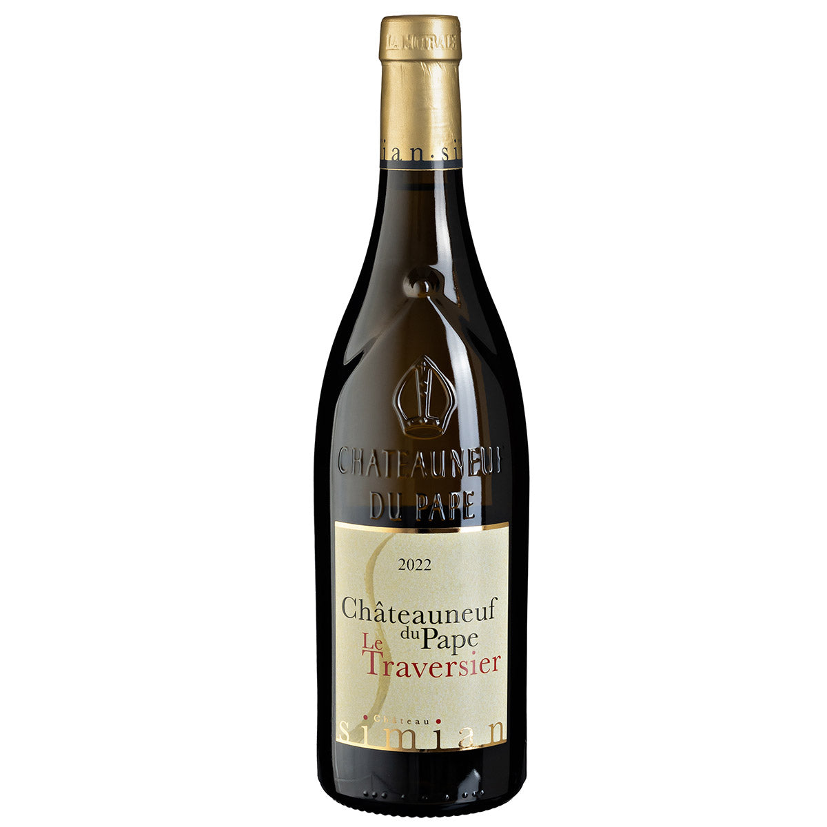 CHATEAUNEUF DU PAPE Vignoble Simian "LE TRAVERSIER" (биодинамичен) - Бяло