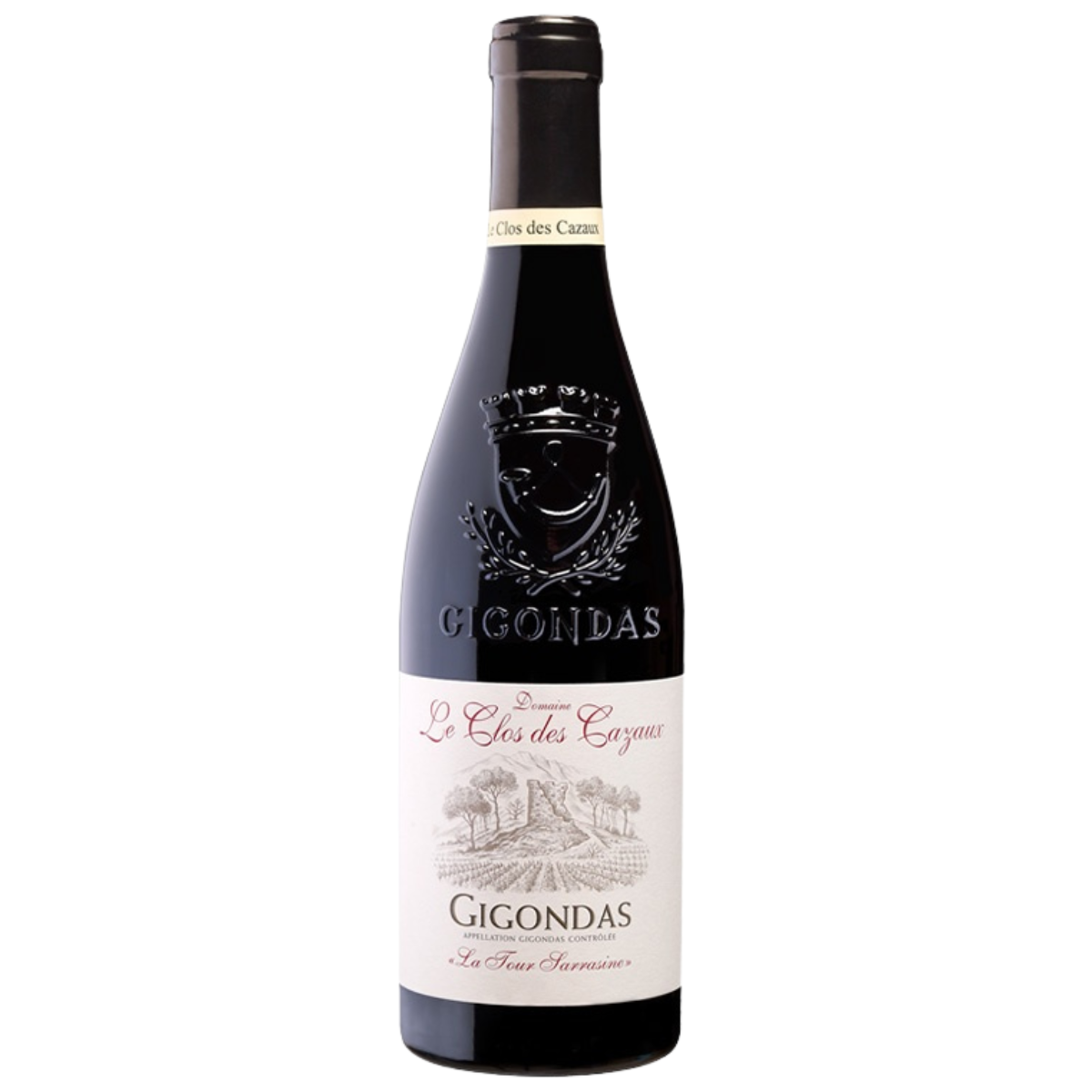 GIGONDAS 2023 CLOS DES CAZAUX La Tour Sarazinne - Red wine